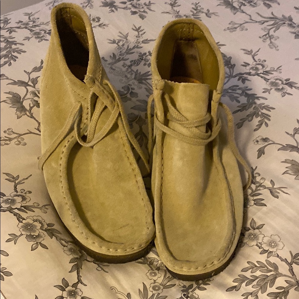 Tan Suede Ankle Boots